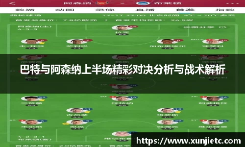 巴特与阿森纳上半场精彩对决分析与战术解析